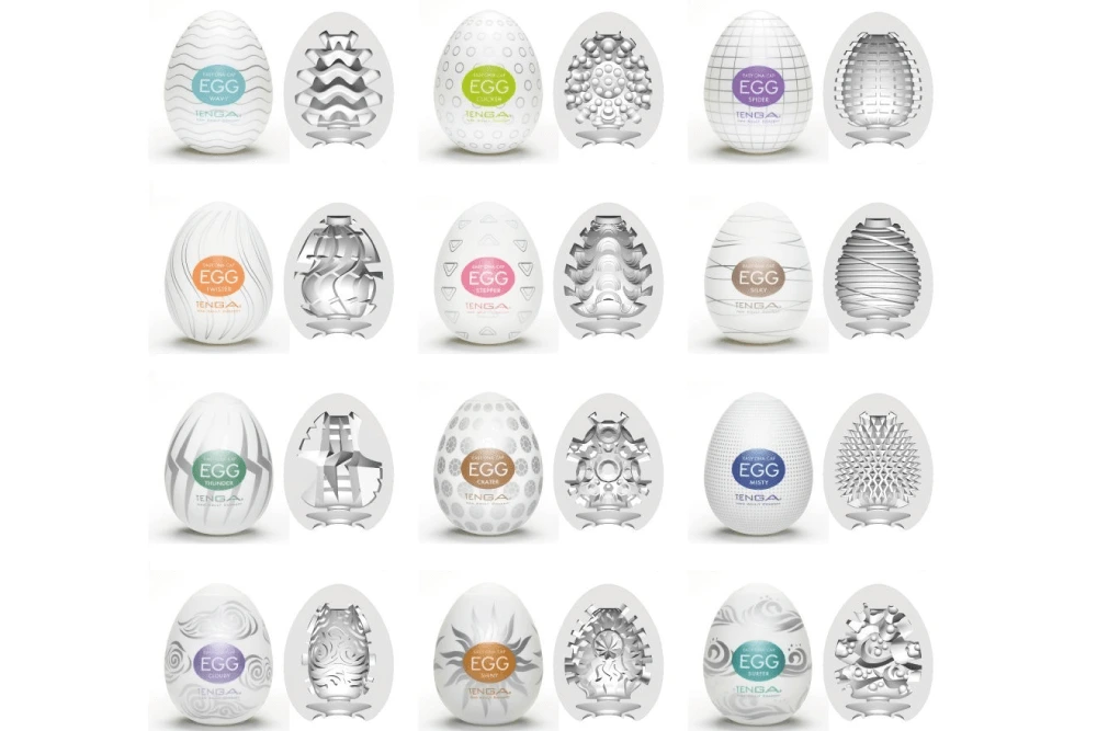 Masturbatore maschile a forma di uovo: Tenga Egg